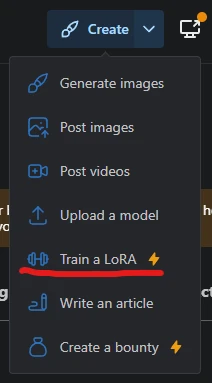 Train lora