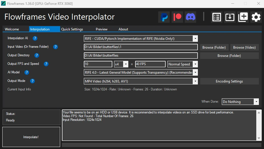 Interpolate