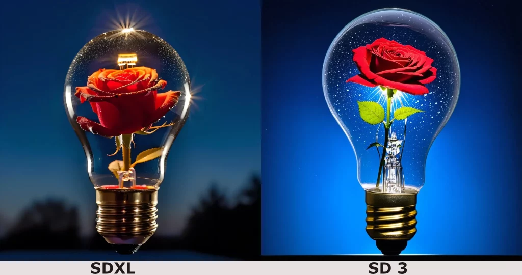 SDXL vs SD3