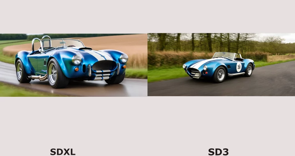 SDXL vs SD3