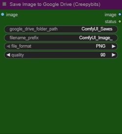 Save image to google drive