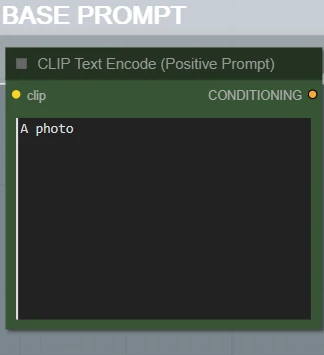 Base prompt, very simple
