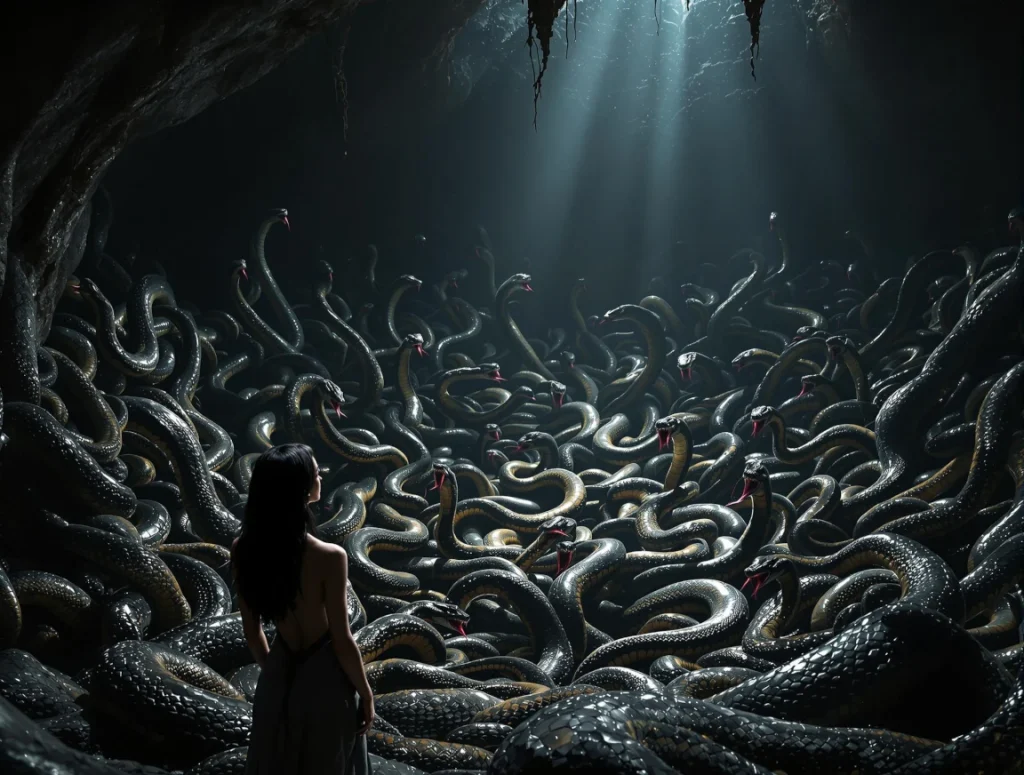 Python snake pit