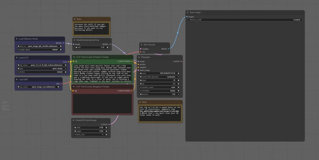 QWEN workflow